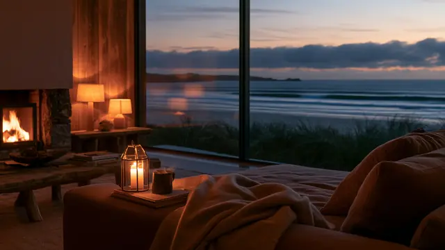 Relaxing Music with Ocean Waves: Embertide relax artwork