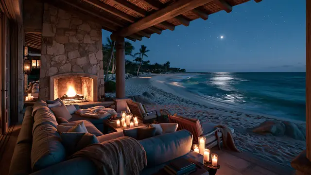 Ocean Waves & Soft Music for Deep Sleep: Embertide sleep artwork