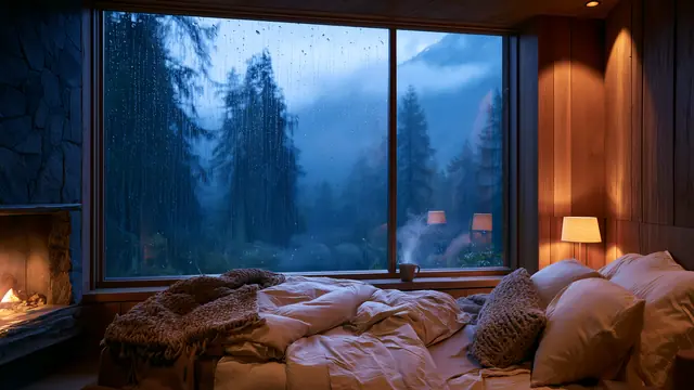 Soft Piano and Rain Sounds for Sleeping: Embertide sleep artwork